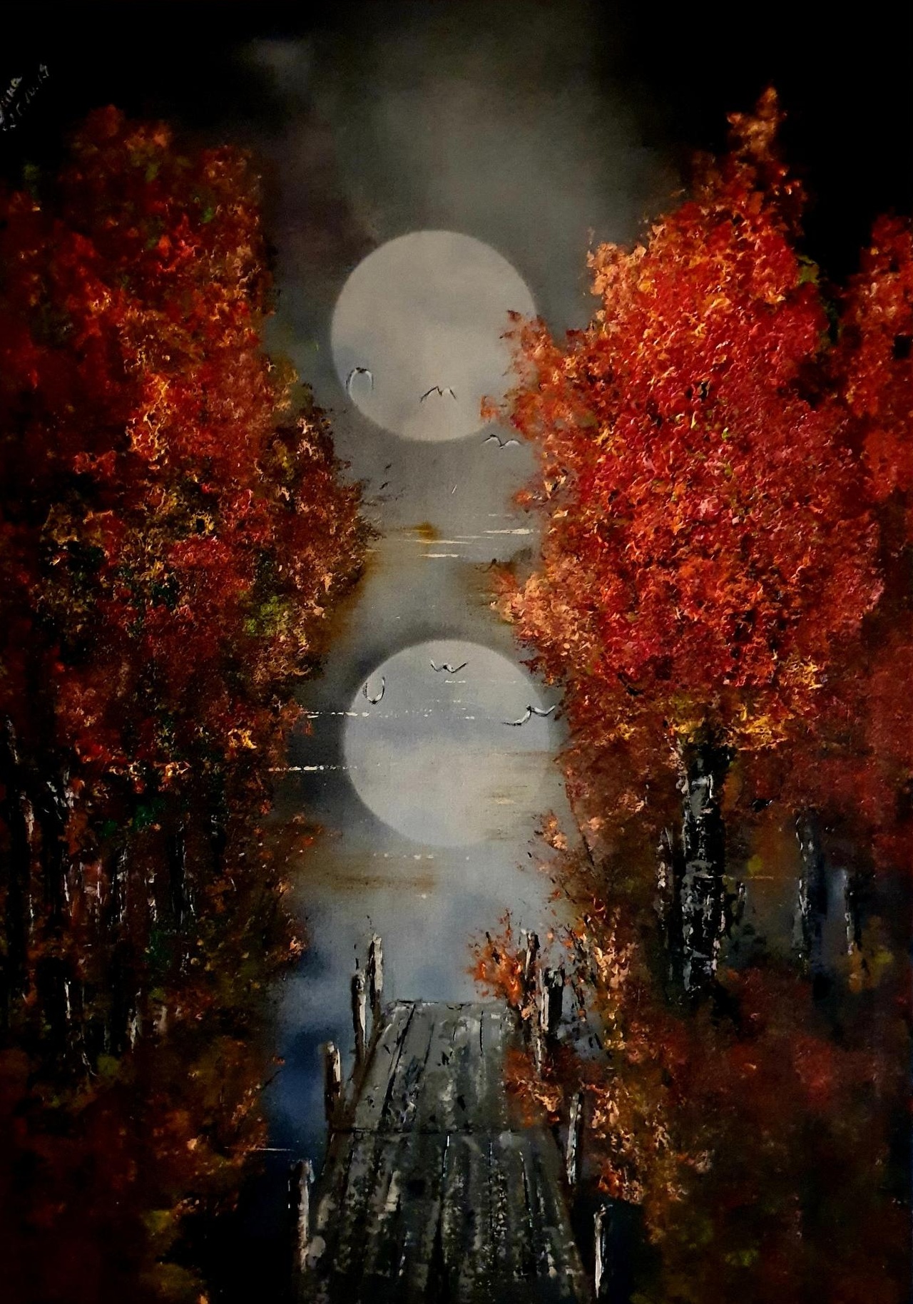 ArteDiAlina.com painting: Autumn's colors